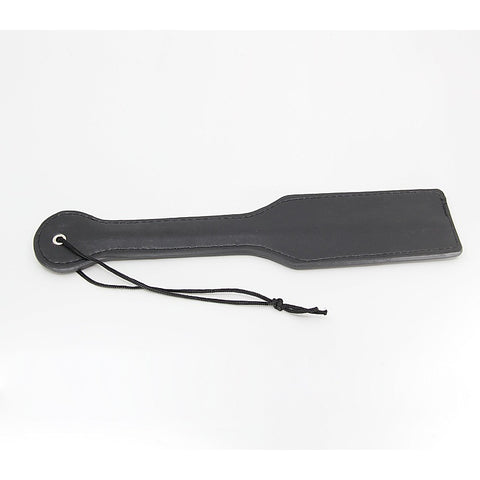 Plain Black Faux Leather Paddle by Berlin Baby