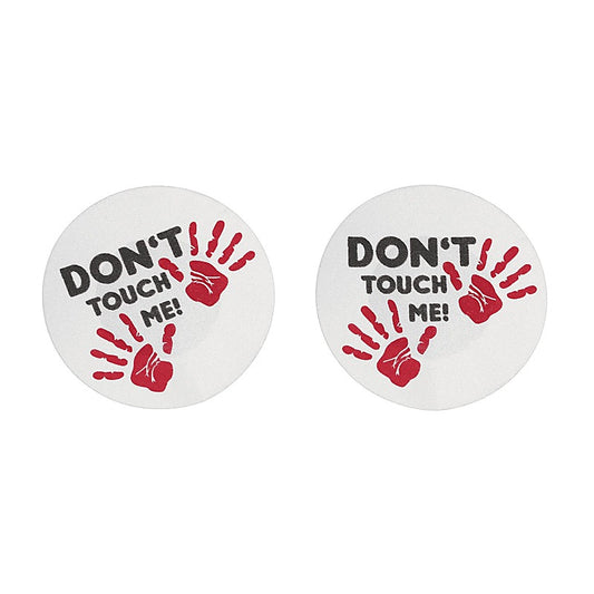 Don't Touch Me Nipple Pasties by Love In Leather