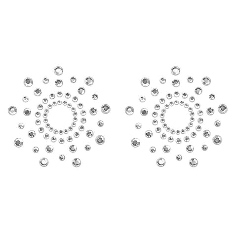 Rhinestone Tease Nipple Pasties by Love In Leather