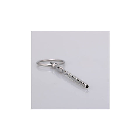 Urethral Plug With Ring by Love In Leather