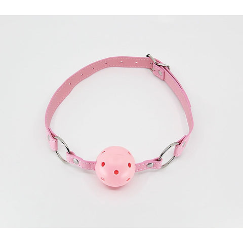 Breathable Faux Leather Gag by Berlin Baby