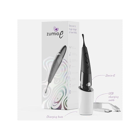 E Ebony Clitoral Stimulator by Zumio