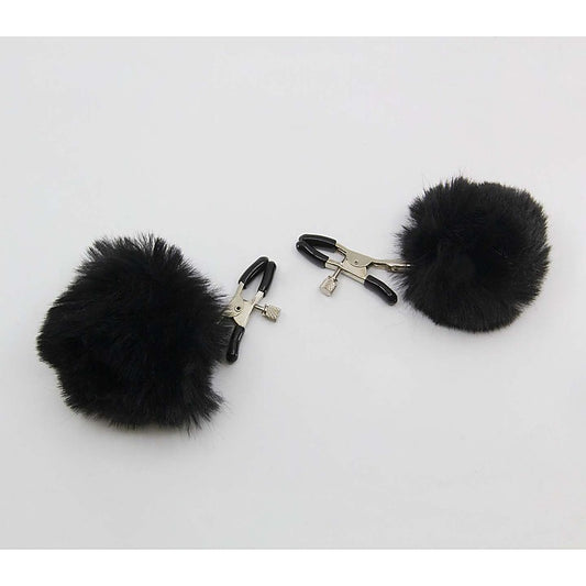 Pom Pom Women's Nipple Clamps by Love In Leather