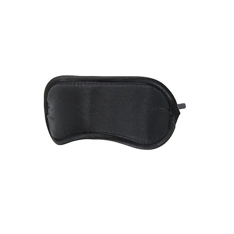 Plain Black Satin BDSM Blindfold by Berlin Baby