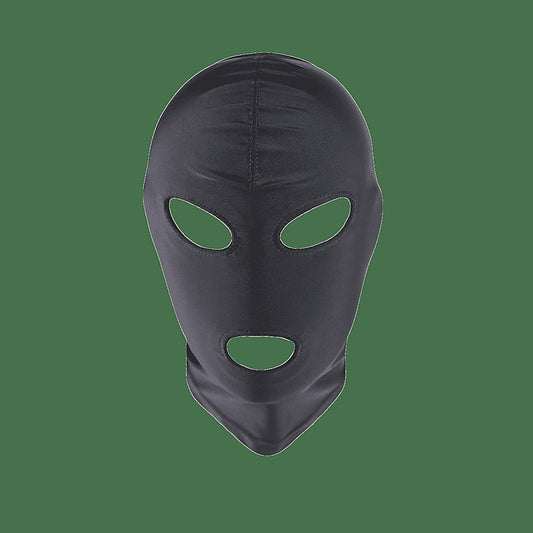 Open Eye & Mouth Design Hood by Love In Leather