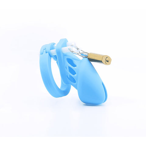 Silicone Male Chastity Cage Short by Love In Leather