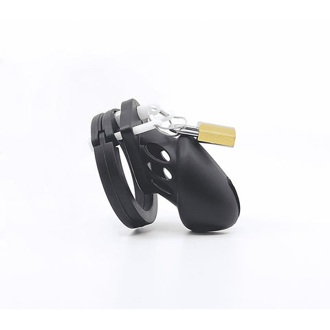 Silicone Male Chastity Cage Short by Love In Leather