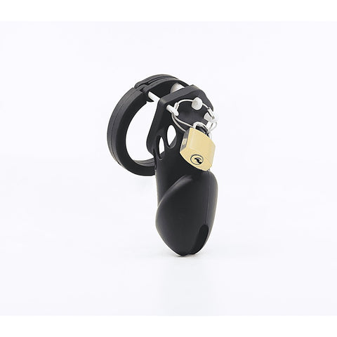 Silicone Male Chastity Cage Long by Love In Leather