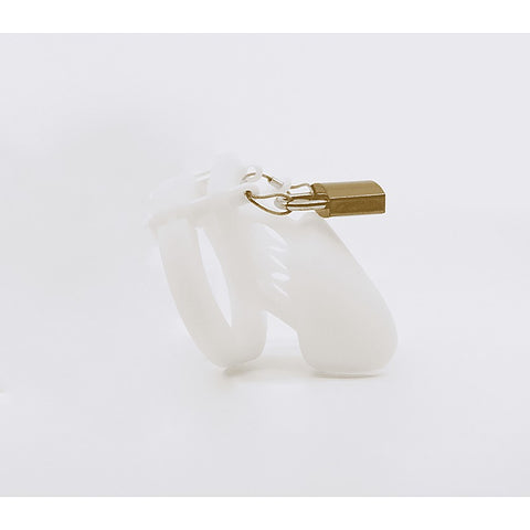 Silicone Male Chastity Cage Long by Love In Leather