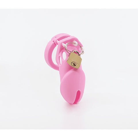 Silicone Male Chastity Cage Long by Love In Leather