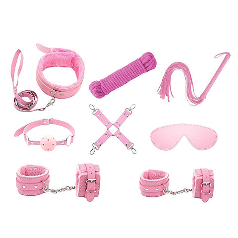 9 Piece Bondage Kit by Love In Leather