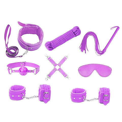 9 Piece Bondage Kit by Love In Leather
