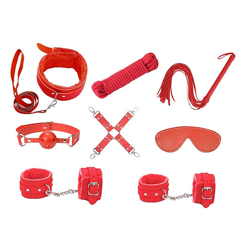 9 Piece Bondage Kit by Love In Leather