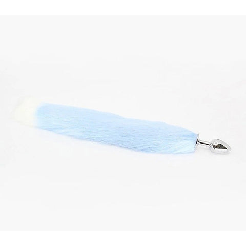 Faux Fur Fox Tail Butt Plug Small by Love In Leather