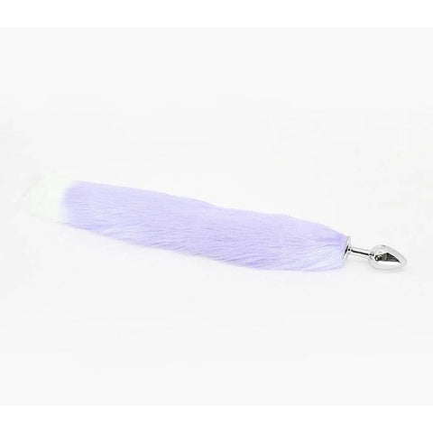 Faux Fur Fox Tail Butt Plug Medium by Love In Leather