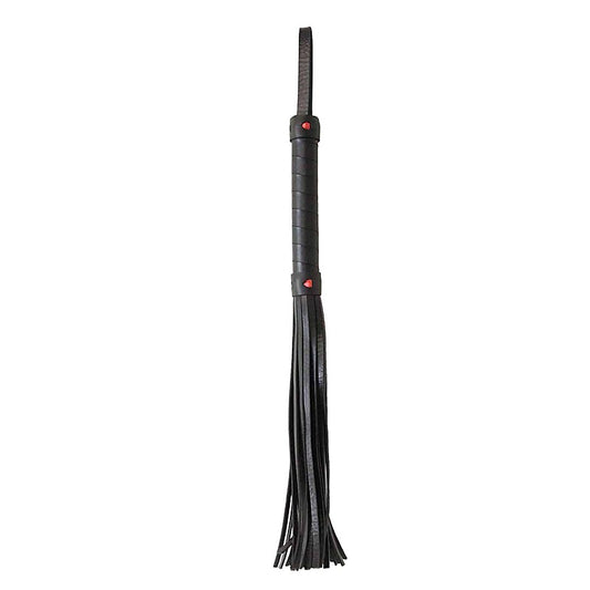 Faux Leather Flogger With Heart Design by Berlin Baby