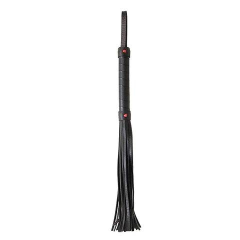 Faux Leather Flogger With Heart Design by Berlin Baby