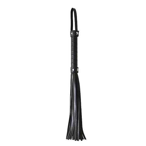 Faux Leather Flogger With Heart Design by Berlin Baby