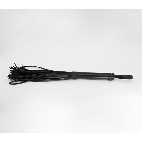 Faux Leather Flogger With Heart Design by Berlin Baby