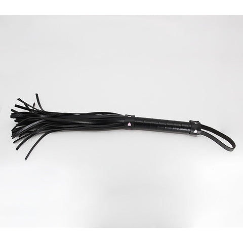 Faux Leather Flogger With Heart Design by Berlin Baby