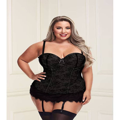 Bustier and G-string by Baci Lingerie