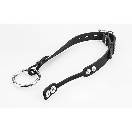 Silicone Gag With Metal O-Ring by Love In Leather