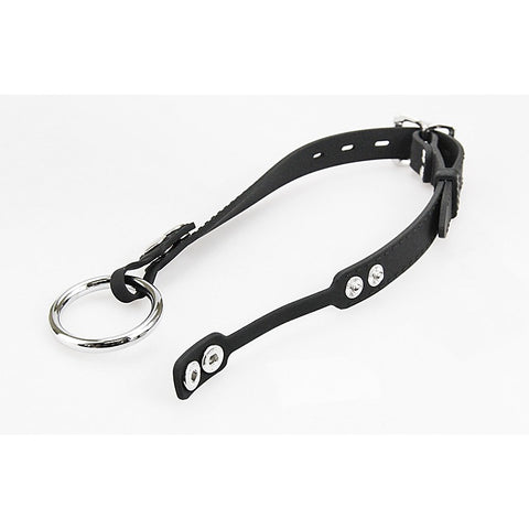 Silicone Gag With Metal O-Ring by Love In Leather
