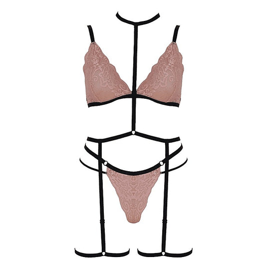 Triangle Bralette With Double Waist Strap by Muse