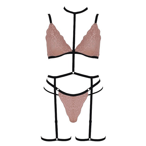 Triangle Bralette With Double Waist Strap by Muse