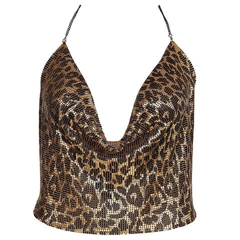 Glomesh Clubwear Top Leopard by Muse