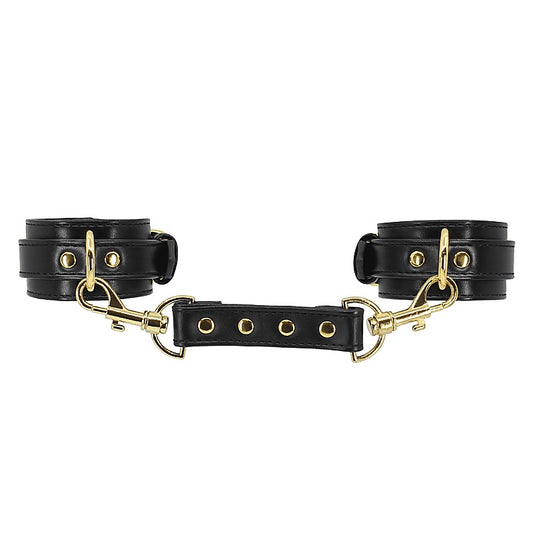 Faux Leather Wrist Cuffs by Love In Leather