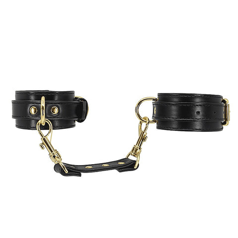 Faux Leather Wrist Cuffs by Love In Leather