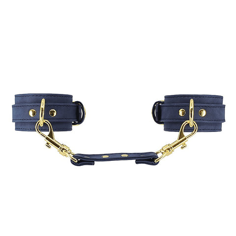 Faux Leather Wrist Cuffs by Love In Leather