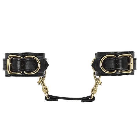 Faux Leather Wrist Cuffs by Love In Leather