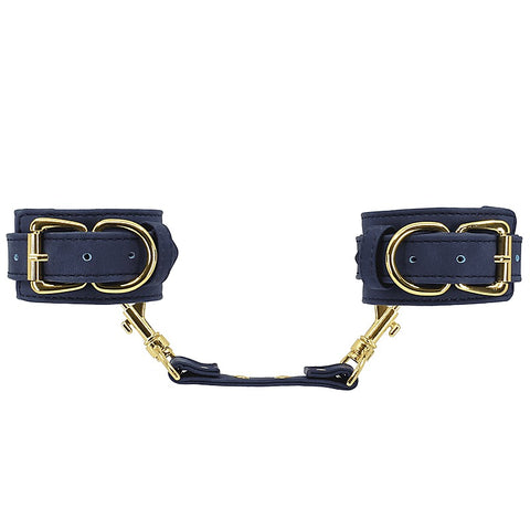 Faux Leather Wrist Cuffs by Love In Leather