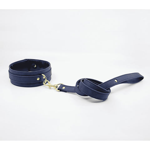 Faux Leather Collar & Leads by Love In Leather