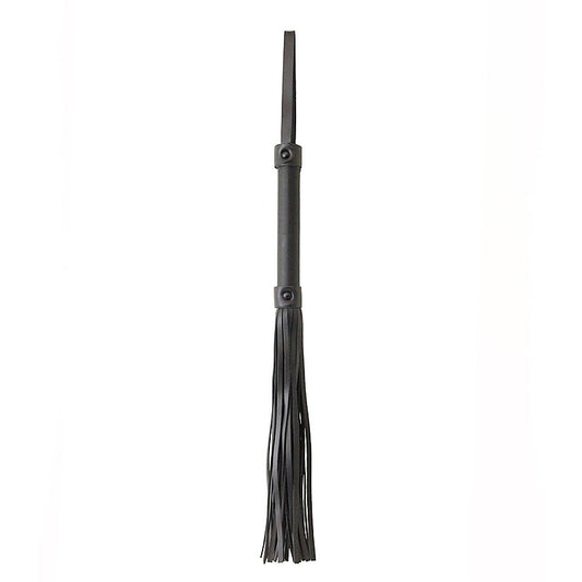 Black Leather Look BDSM Flogger by Berlin Baby