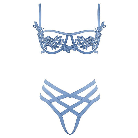 Sexy Fetish Bra and Panty Set by Muse