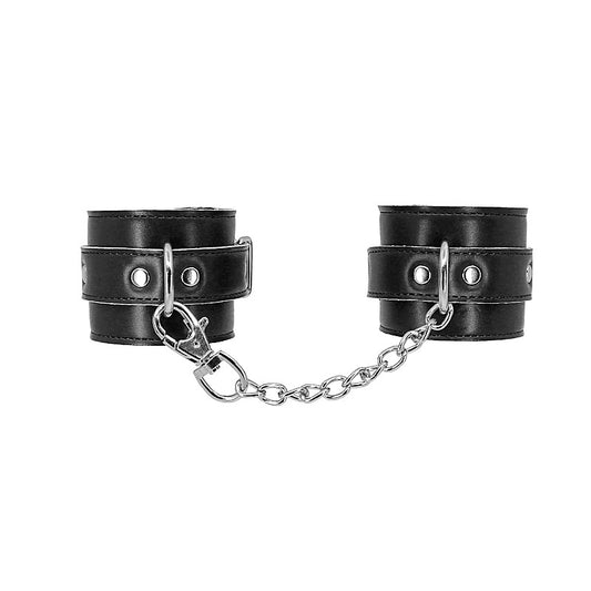 Faux Fur Lined Leatherette Ankle Cuffs by Berlin Baby