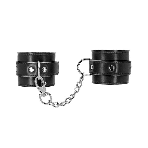 Faux Fur Lined Leatherette Ankle Cuffs by Berlin Baby