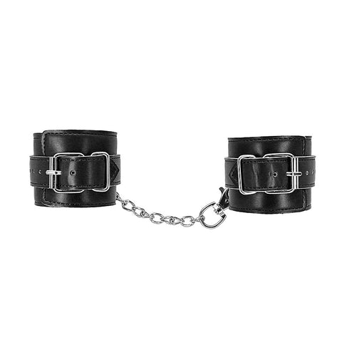 Faux Fur Lined Leatherette Ankle Cuffs by Berlin Baby