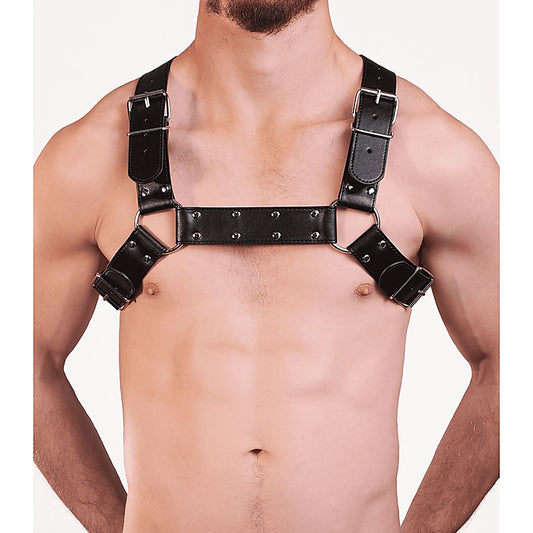 PU Leather BDSM Play Bulldog Brace by Berlin Baby