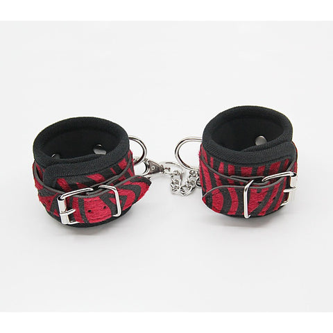 Animal Print Bondage Wrist Cuffs by Berlin Baby