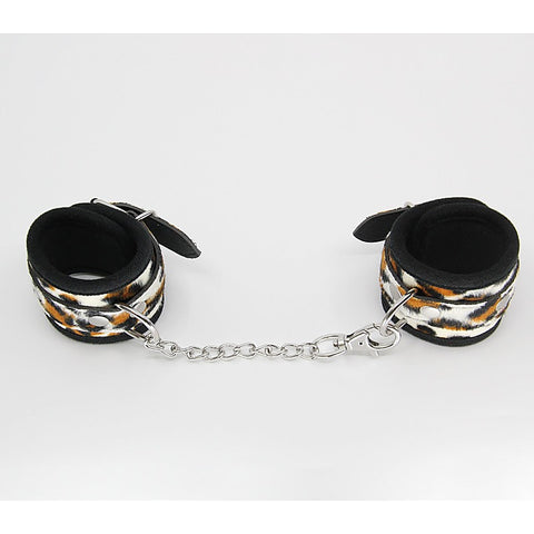 Animal Print Bondage Wrist Cuffs by Berlin Baby