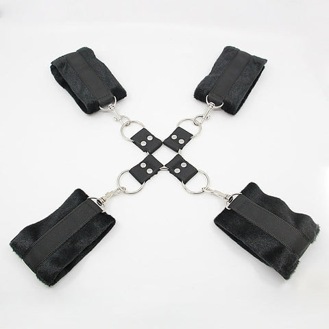 PU Hog Tie Cross Shackle Piece by Berlin Baby
