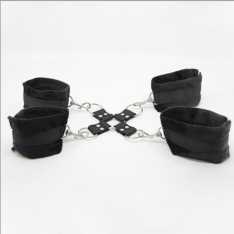 PU Hog Tie Cross Shackle Piece by Berlin Baby