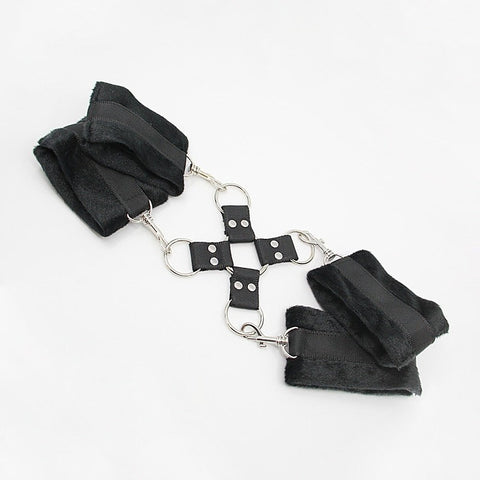 PU Hog Tie Cross Shackle Piece by Berlin Baby