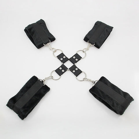 PU Hog Tie Cross Shackle Piece by Berlin Baby