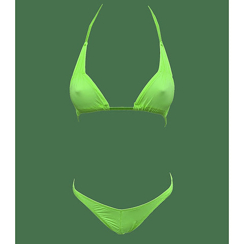 Spandex Fabric Women's Bikini by Love In Leather