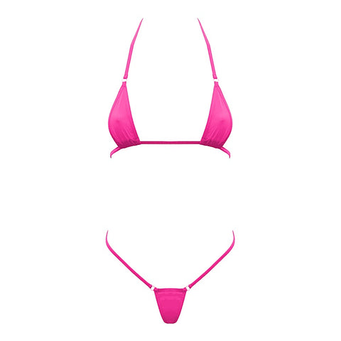 Spandex Fabric Women's Micro Bikini by Love In Leather
